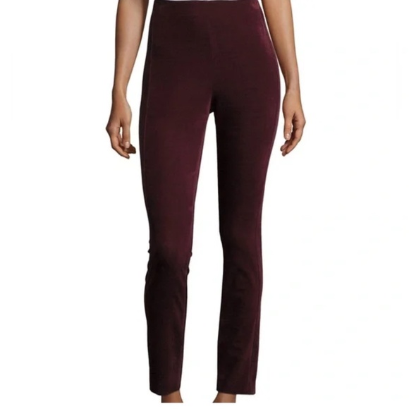 Theory Navalane High-Waist Velvet Pants - Picture 1 of 8